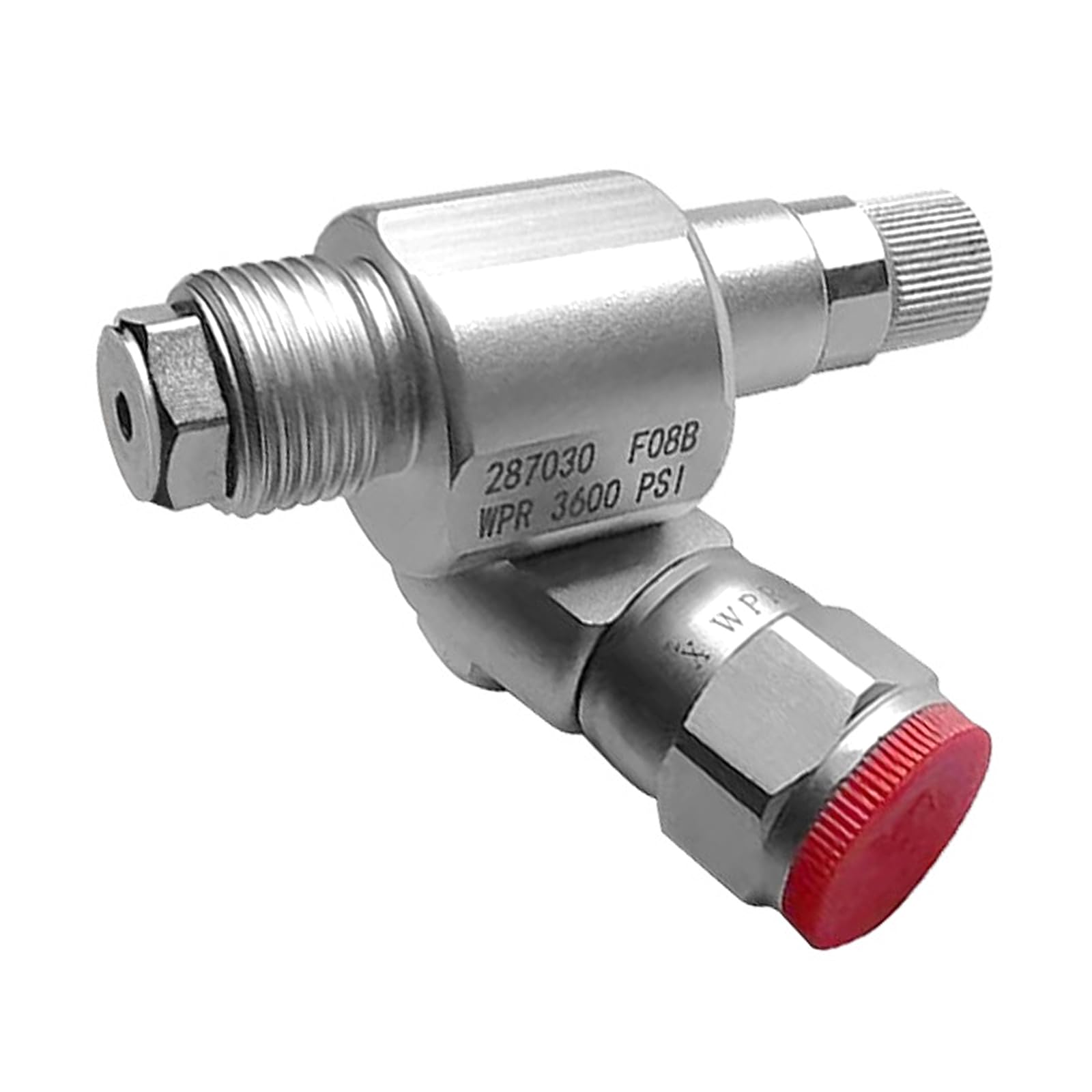 Kalttoy Multicolor 287030 Shut Down Valves Swivels Joint Extension 3600Psi Antispitting Valves Airless Sprayer Adapter Joint Enduring Paint Sprayer Adapter