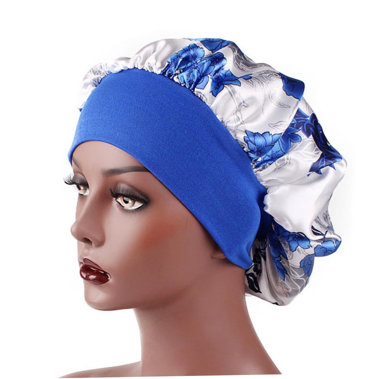 Didiseaon 9pezzi Chemoterapia Cappelli Da Notte Satin Per Donne Copricapo Elastico Per Perdita Di e Sonno Di Cuffie Stile Boho