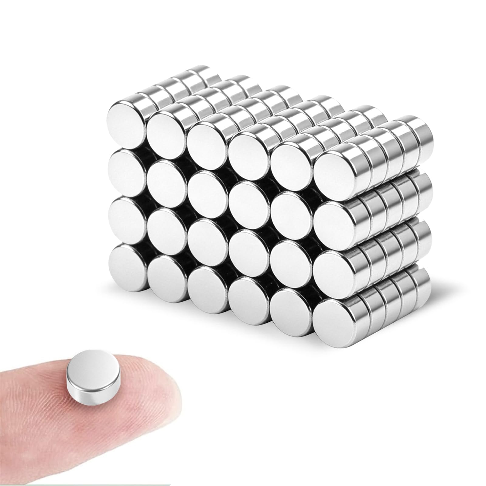 120 PCS Small Neodymium Magnets, 5x2.5mm Round Rare Earth Magnets for Crafts, DIY, Whiteboards, Office, Kitchen Cabinet, Dry Erase Board