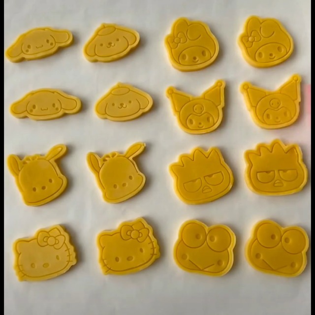 Amazon | 【8個セット】クッキー型 サンリオメンズクッキーモールド用