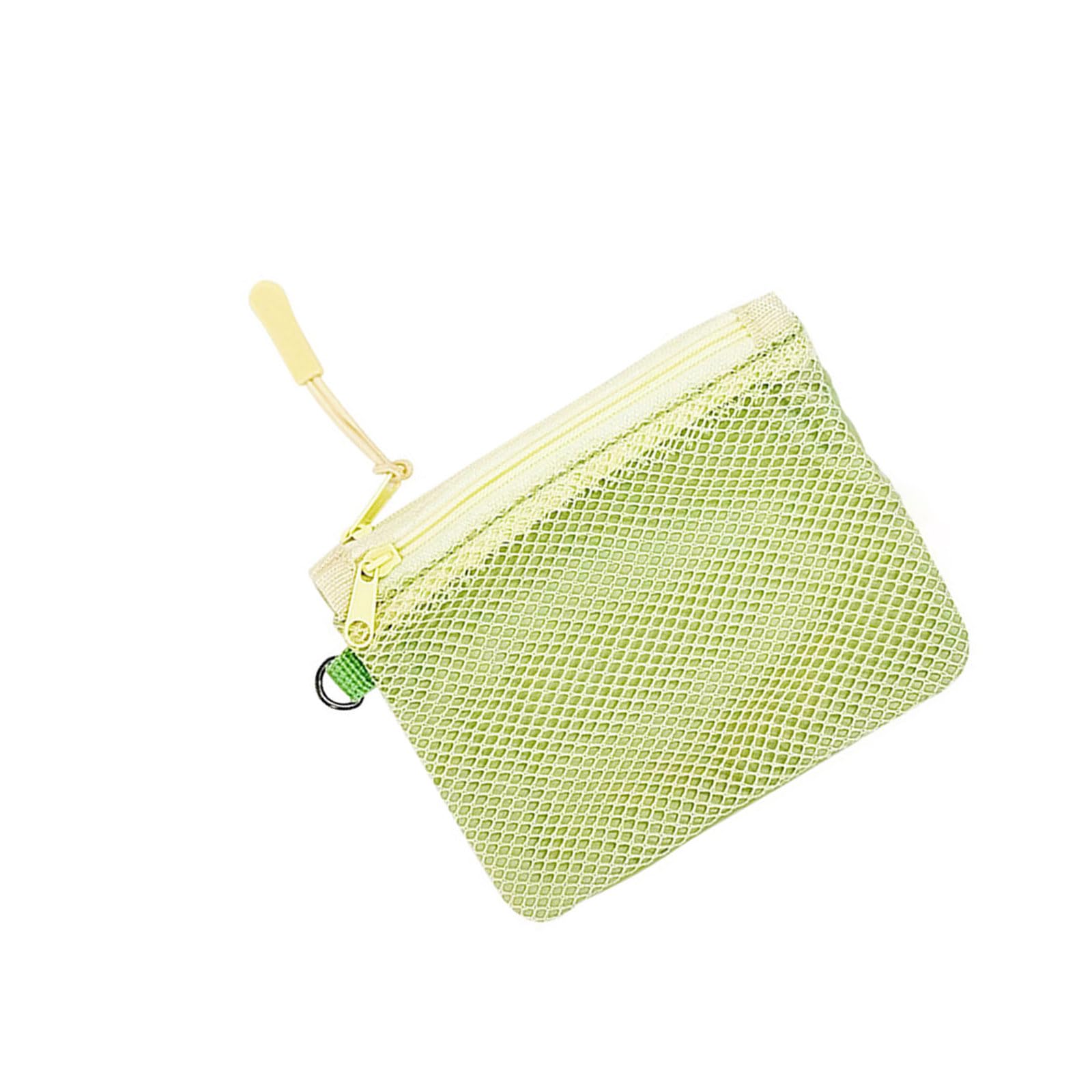 COOLHOOD Multipurpose Meshes Organizers Bag Double Layer Zippers Closure Design for Small Items Meshes Organizers Bag Double Layer Zippers