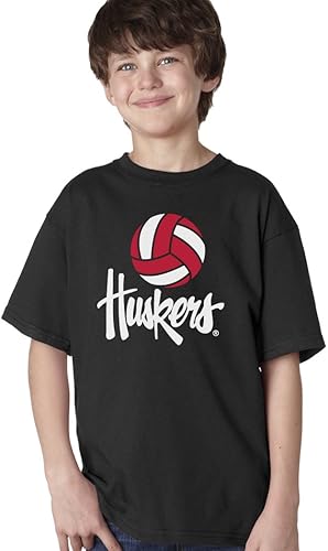 Miniatura 9 de CornBorn Camisetas de voleibol de Nebraska para niños jóvenes  Elige tu diseño