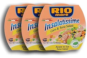 3 Rio Mare Insalatissime Canned Tuna Salad Ready to Eat 3 x...