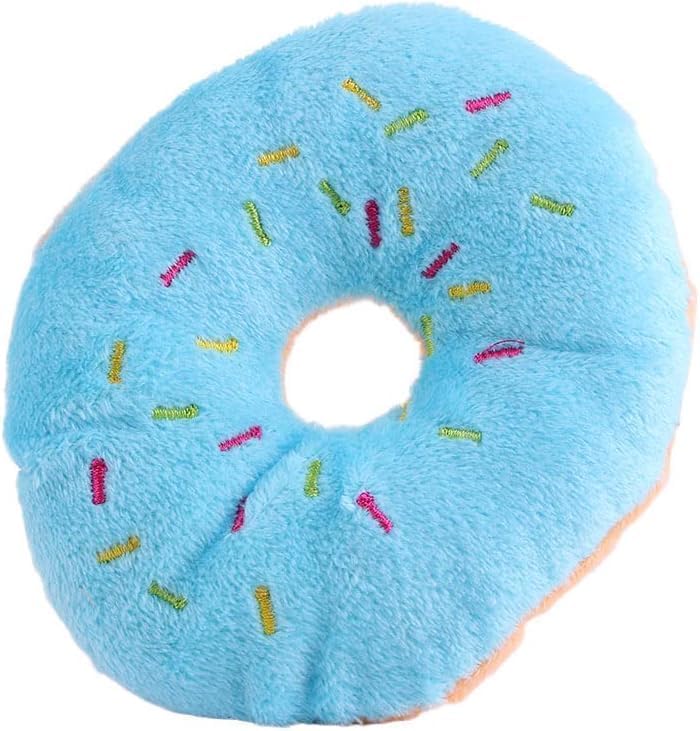 Juguetes Mordibles Sonoros para Perros 2 Piezas Azul miniatura 1