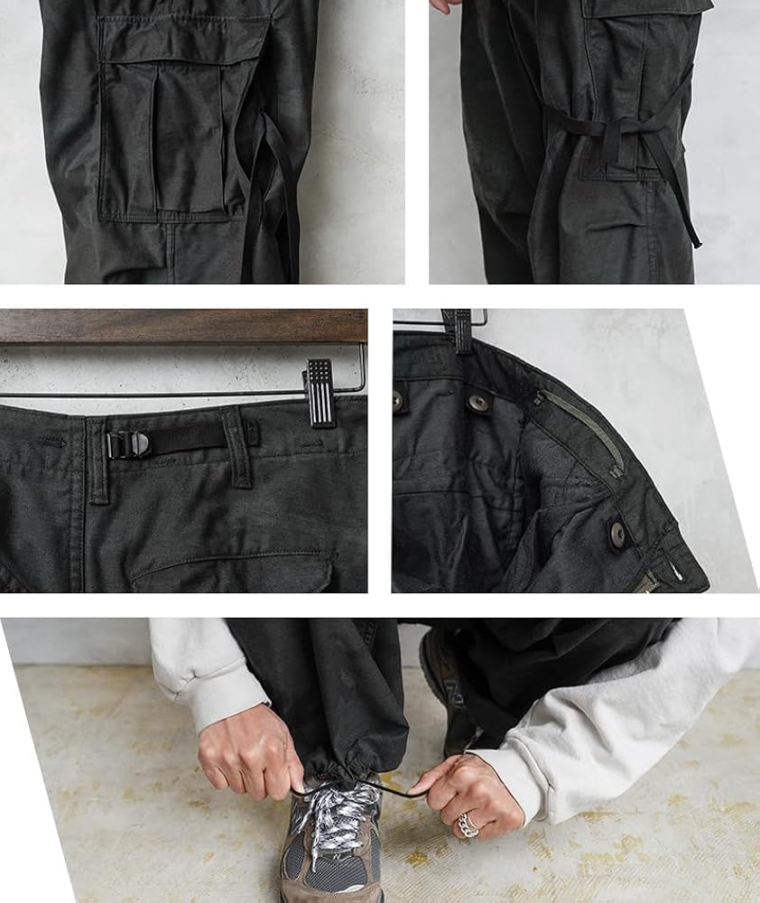 Amazon | 実物 米軍 M-65フィールドカーゴパンツ ウッドランド