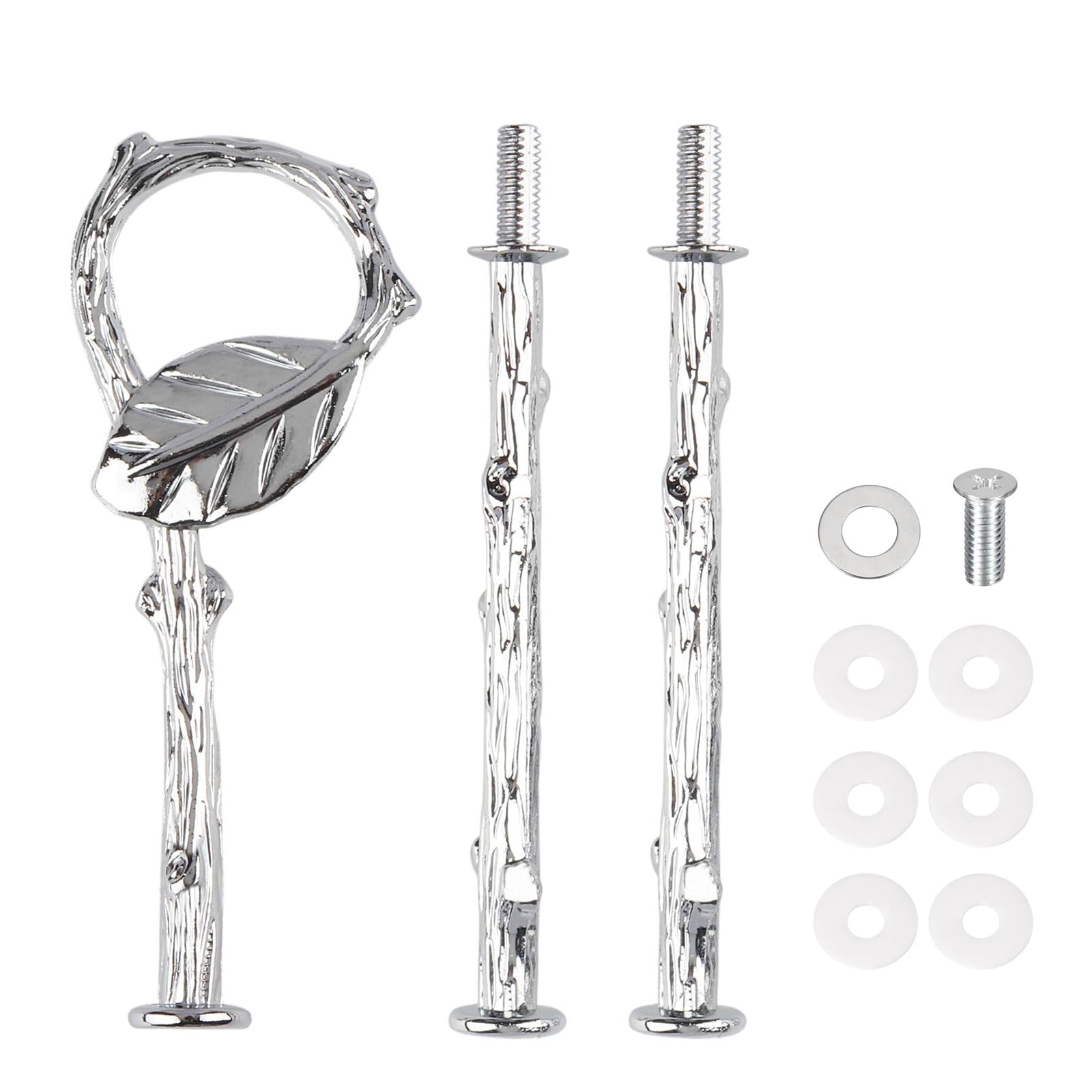 3 Tier Cake Stand Hardware Tiered Tray Plate Hardware Kit Heavy Metal Holder Fruit Plate Stand Food Plate Stand