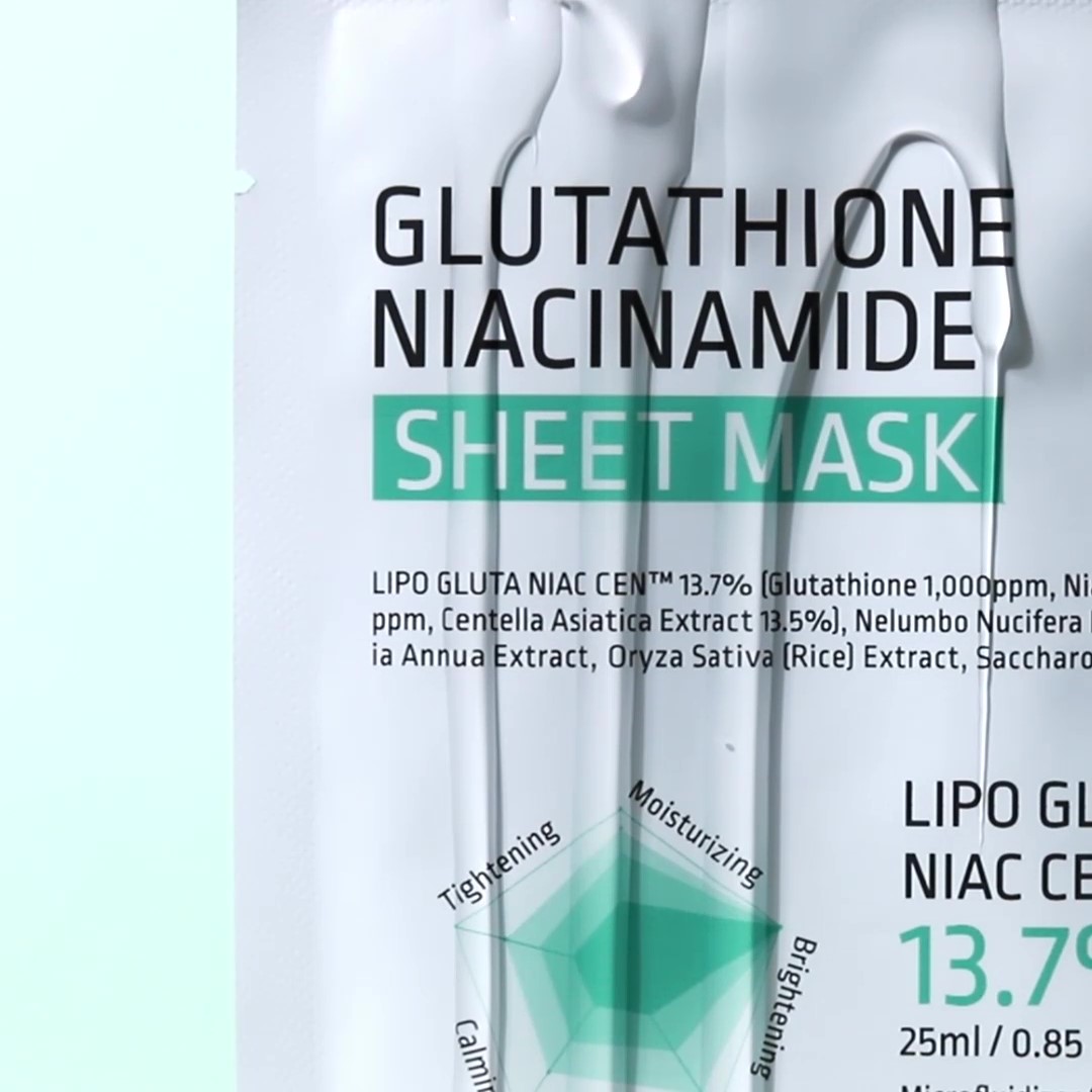 aplb glutathione niacinamide sheet mask 25ml Köp APLB Glutation Niacinamid Sheet Mask Set: 10 ST i Sverige för priset  från 158 main image 0