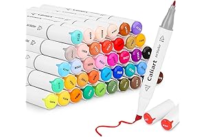 happido Dual Tip Art Markers Permanent