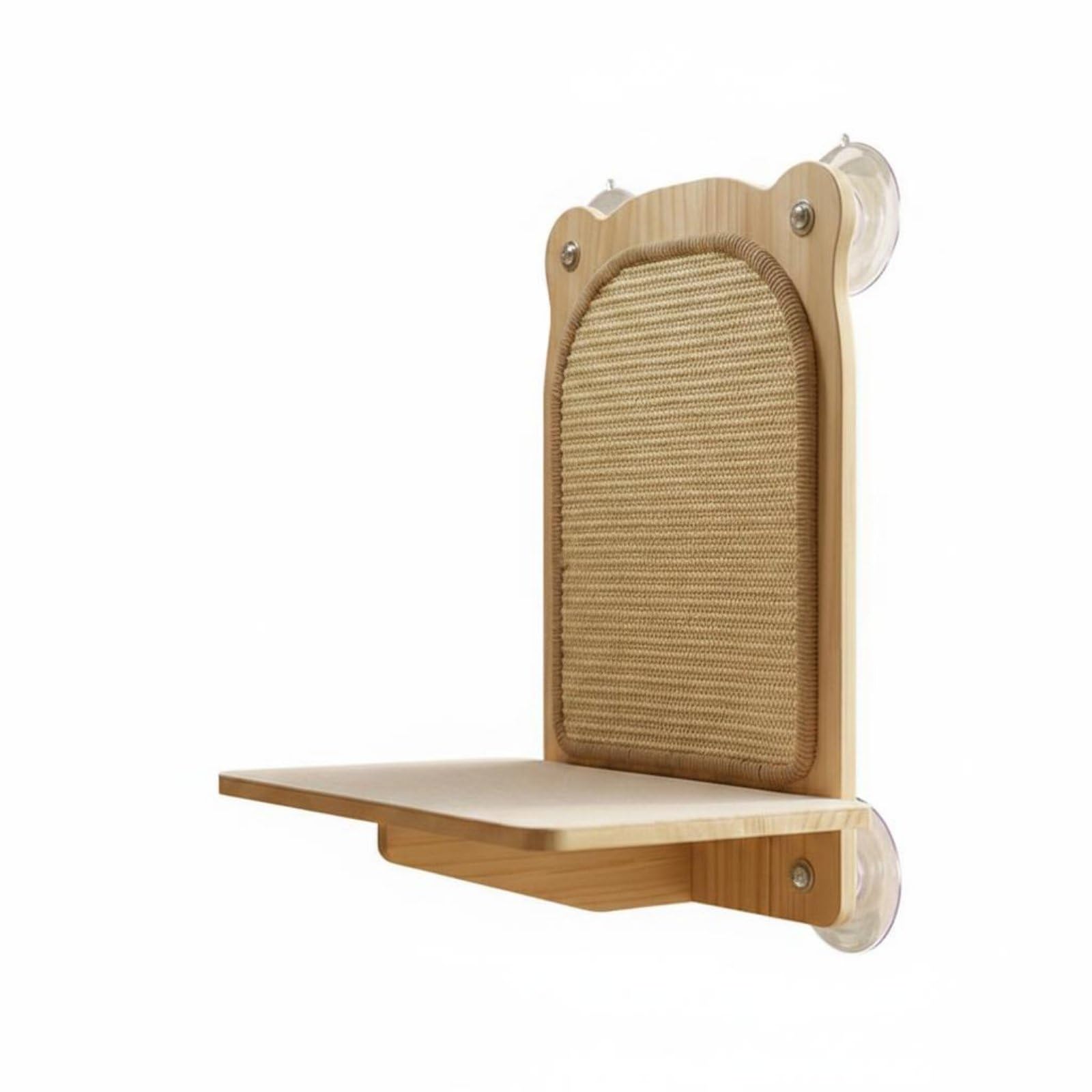 Qianly Rascador Pared con Ventosa Protege Muebles Poste Rascador Sisal Resistente Al sgaste para s, Hogar
