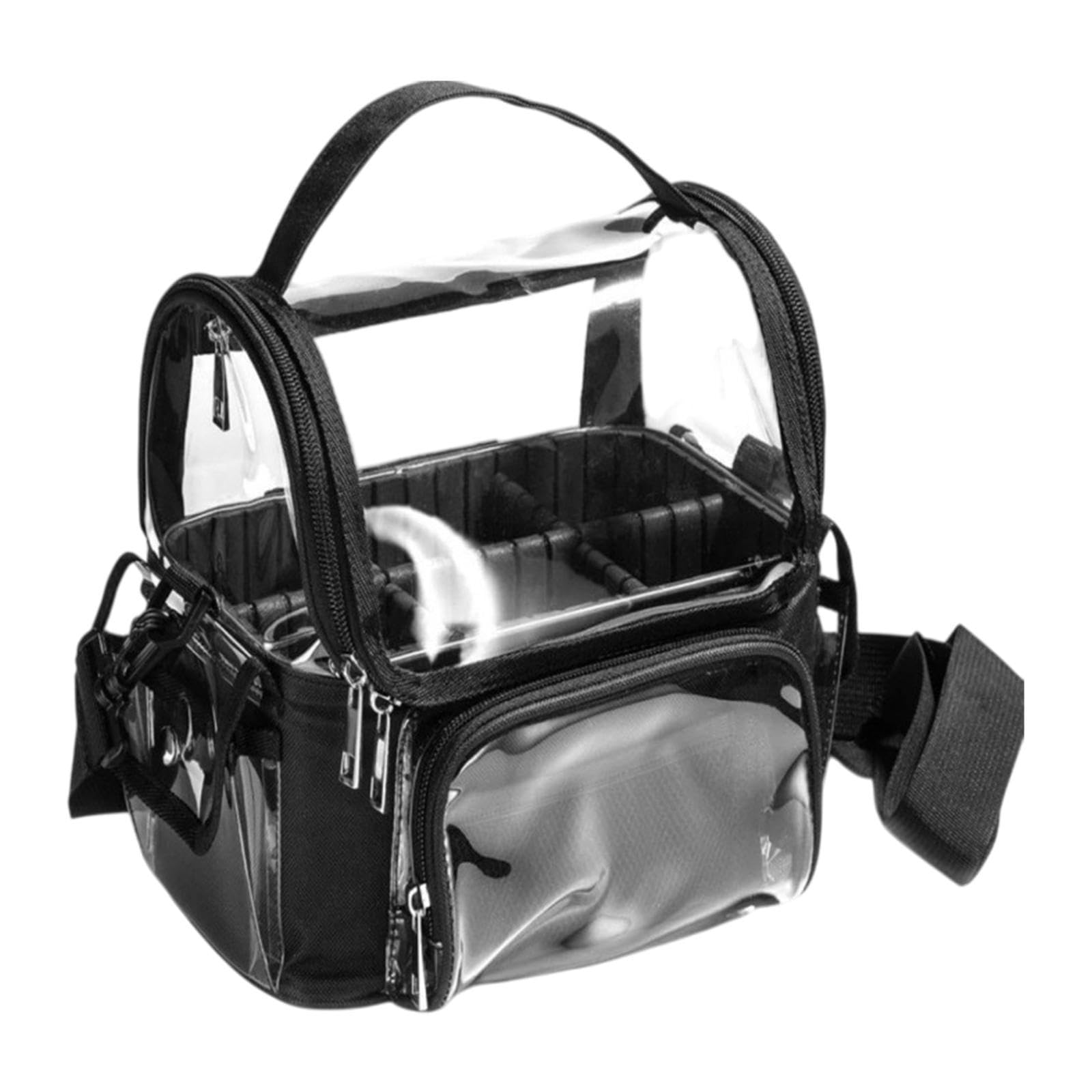 Transparente Kosmetiktasche, Kulturbeutel, Trendige Waschtasche, Make Up Organizer Aus PVC für Reisende