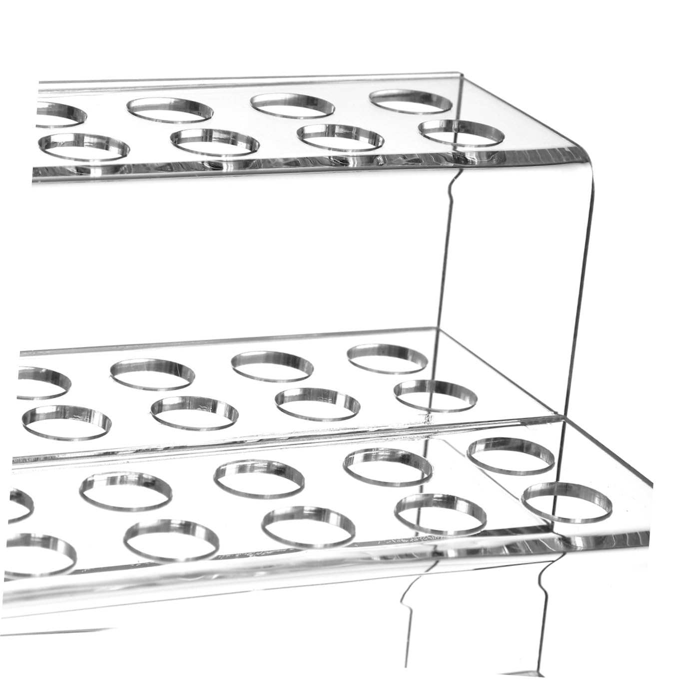 iplusmile Portapenne Multi-slot in Plastico Resistente Grande Capacità e Struttura Stabile, Organizzatore da Scrivania per Esposizione Matite e Pennelli
