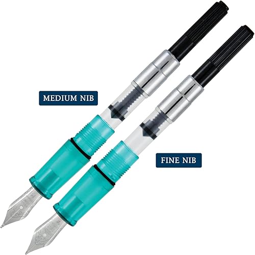 Miniatura 8 de Monteverde Monza - Pluma estilográfica (3 unidades), color verde azulado