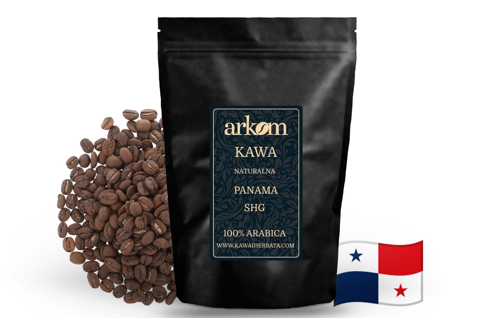 Arkom Panama SHB Kawa ziarnista Arabica, 1kg