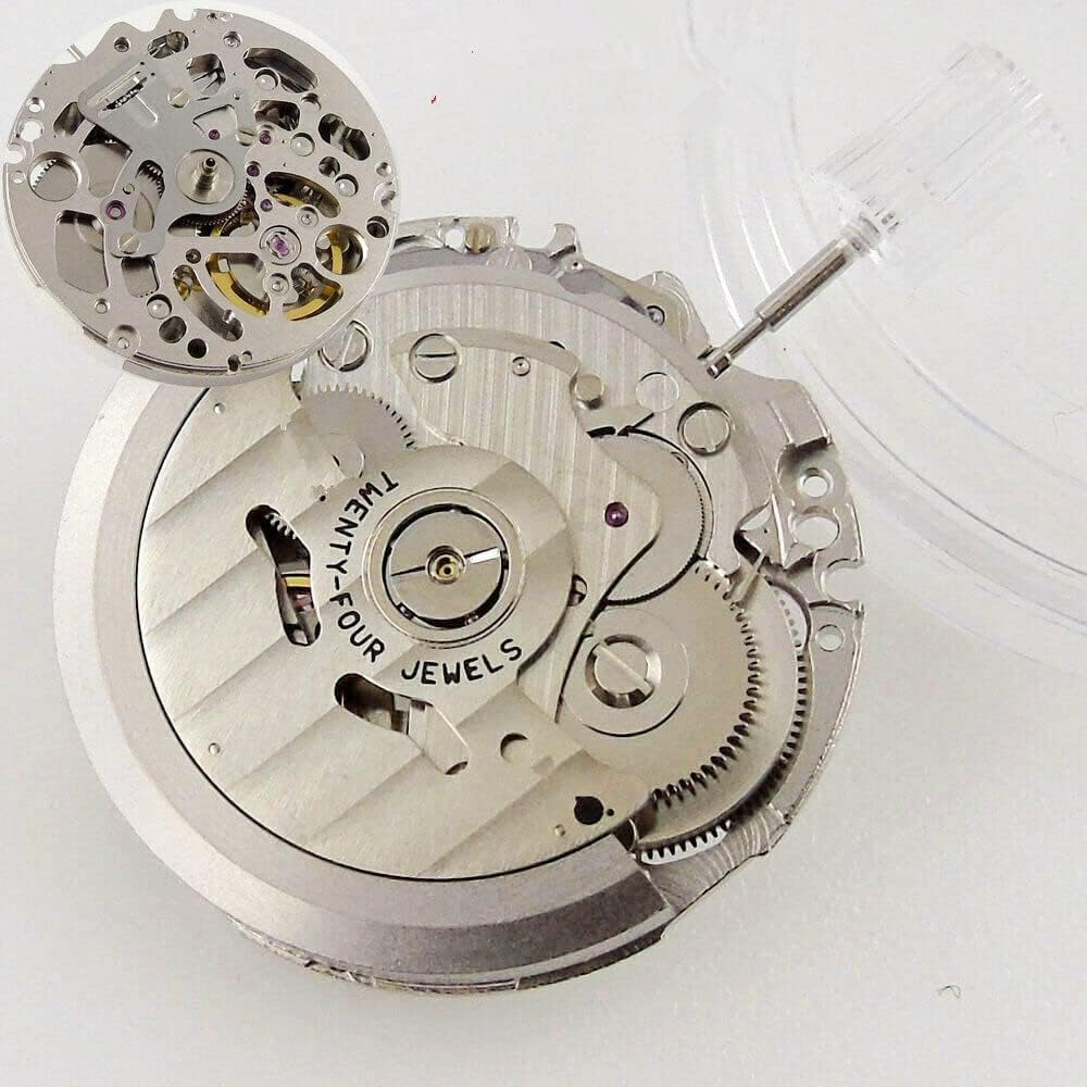 Mouvement Mécanique Automatique Nh70/nh70a, Mouvement Squelette à 3 Aiguilles, Accessoires pour Montres Nh70/nh70a