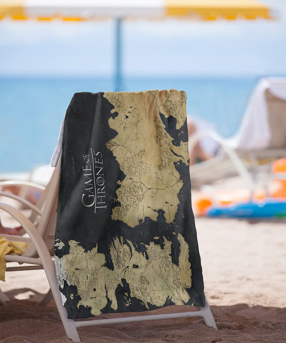 Juego de Tronos Westeros - Toalla de playa (30 x 60 pulgadas)
