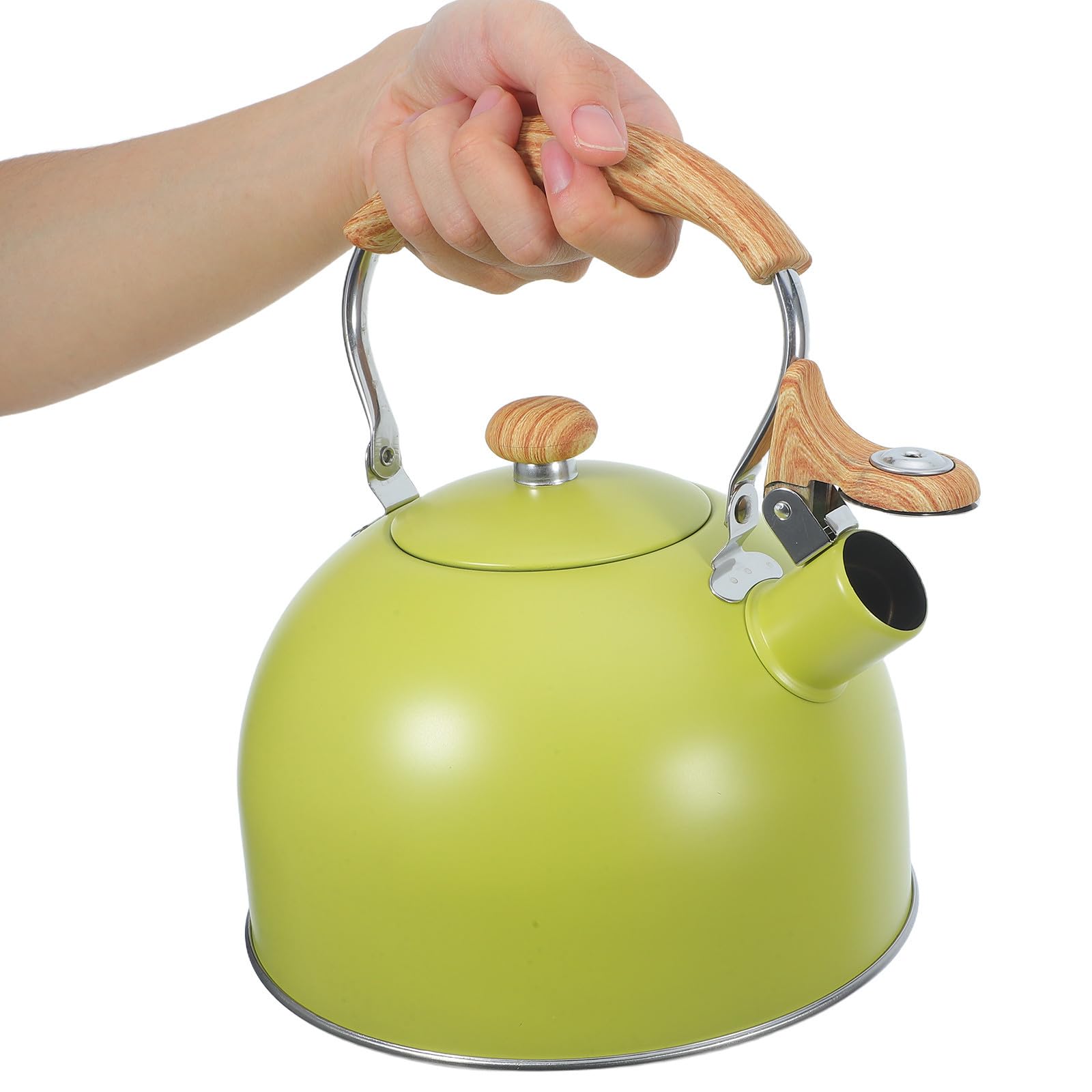 jojofuny Hervidor de Agua con Diseño Moderno 2.5l de Acero Inoxidable y Fácil Limpieza para Reuniones de Café en Casas Contemporáneas