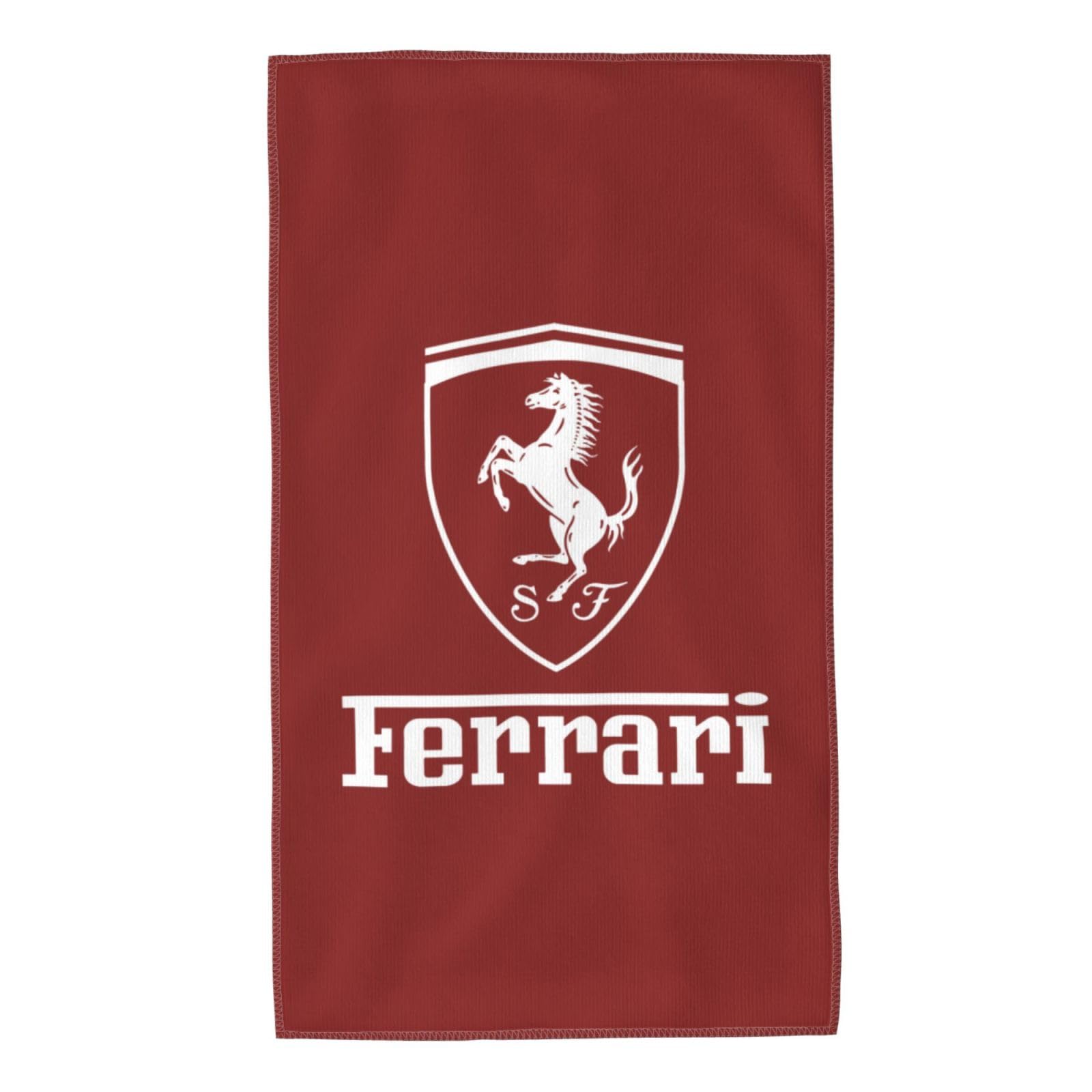 Amazon｜フェラーリ (13) 人気 フェイスタオル ビーチカーペット バス