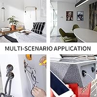 Vista 7 de Viaky Clips de cable autoadhesivos, cables organizadores de cables, abrazaderas de gestión de cables al aire libre, soporte de amarre para cable