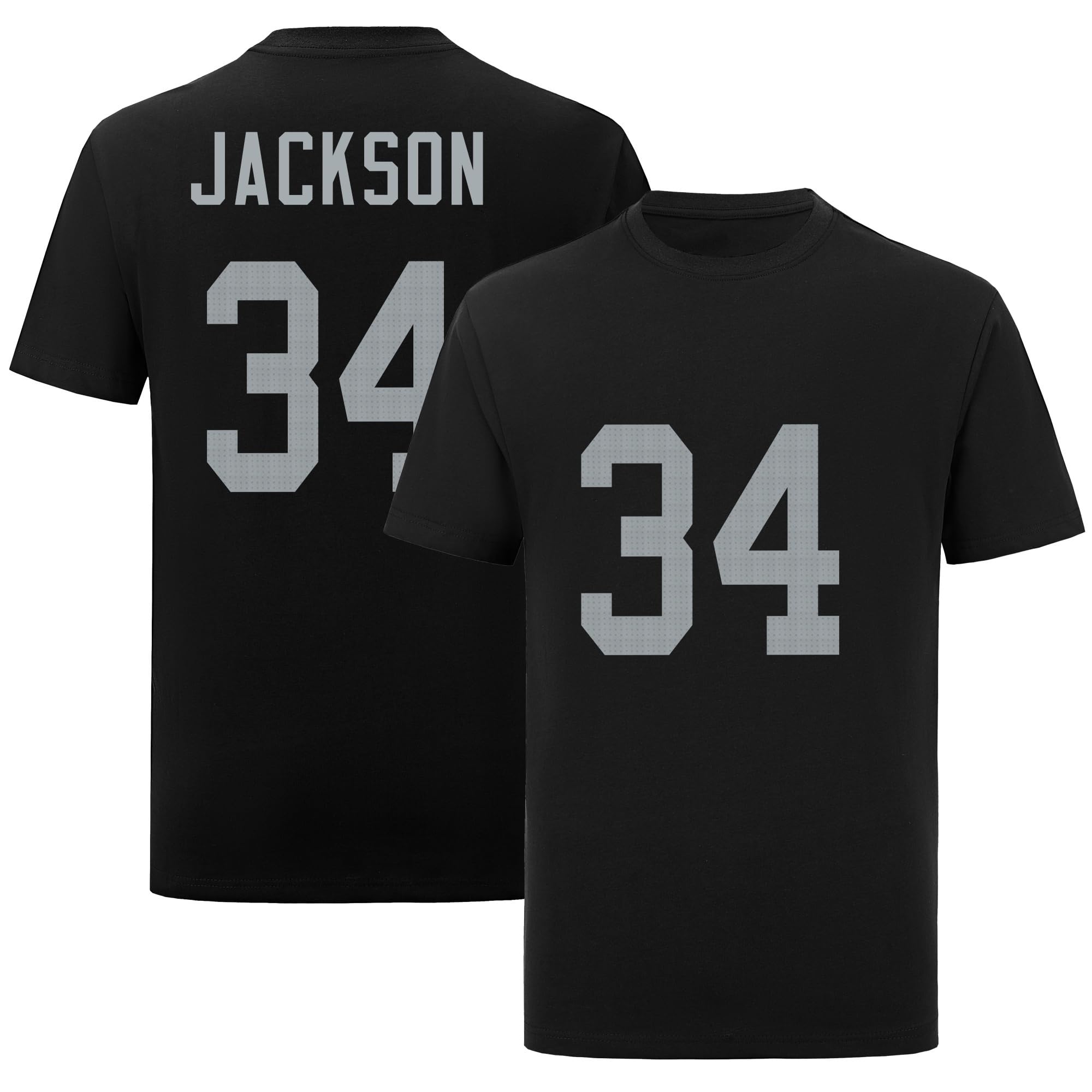 Custom Football T-Shirt No Brand/Logos 100% Cotton for Mens/Womens/Kid