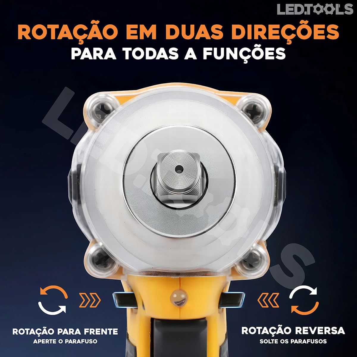 Chave De Impacto e Parafusadeira à Bateria Lítio 48v Brushless