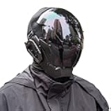 Punk Mask Cosplay for Men, Cosplay Halloween Mask Fit Party Music Festival Accessories