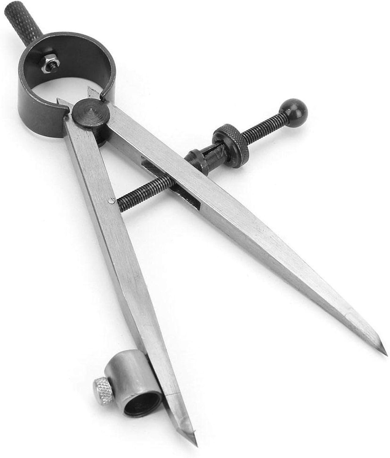 Amazon.co.jp ウィングディバイダー、ライン位置測定クラフト回転ツール描画コンパス、産業用ホームコンパクトサイズに便利(100mm