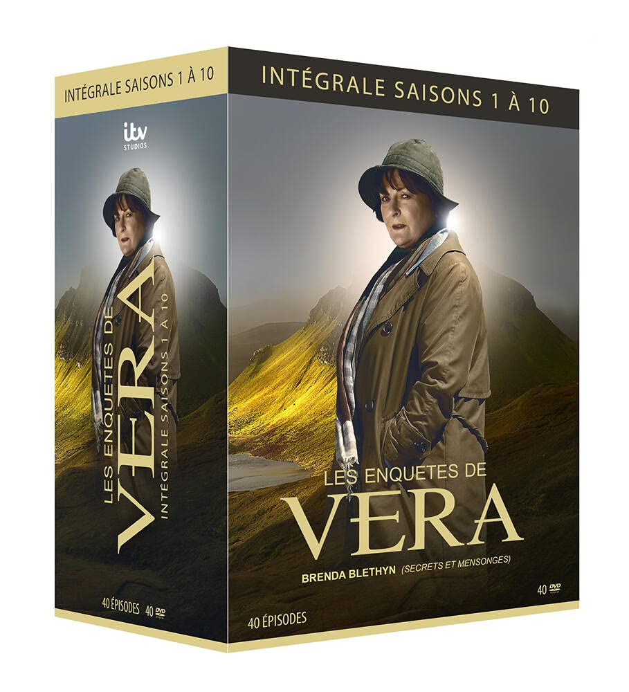 [Elephant Films] Edition officielle française - Les Enquêtes de Vera - Intégrale saisons 1-10 - Coffret 40 DVD