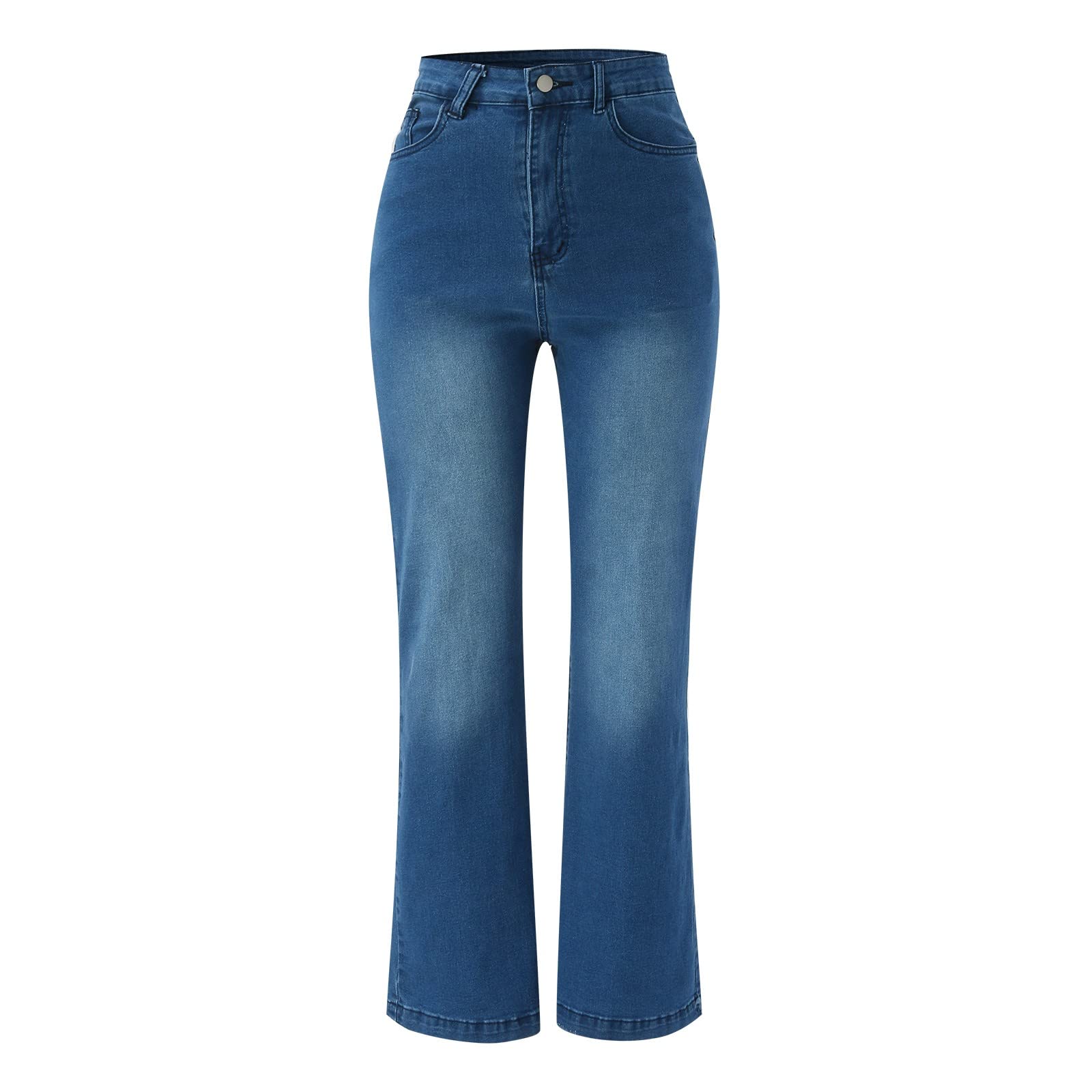 Bottom Jeans For Women Bottom Jeans For Women High Waisted Flare Jeans For  Women Stretchy Bottoms Work Jeans