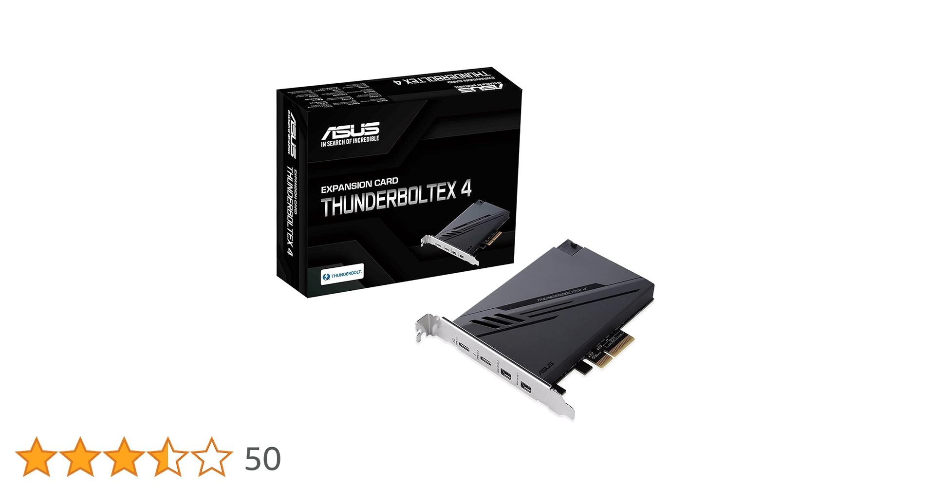 Amazon | ASUSTek 拡張カード ThunderboltEX 4 デュアルThunderbolt 4