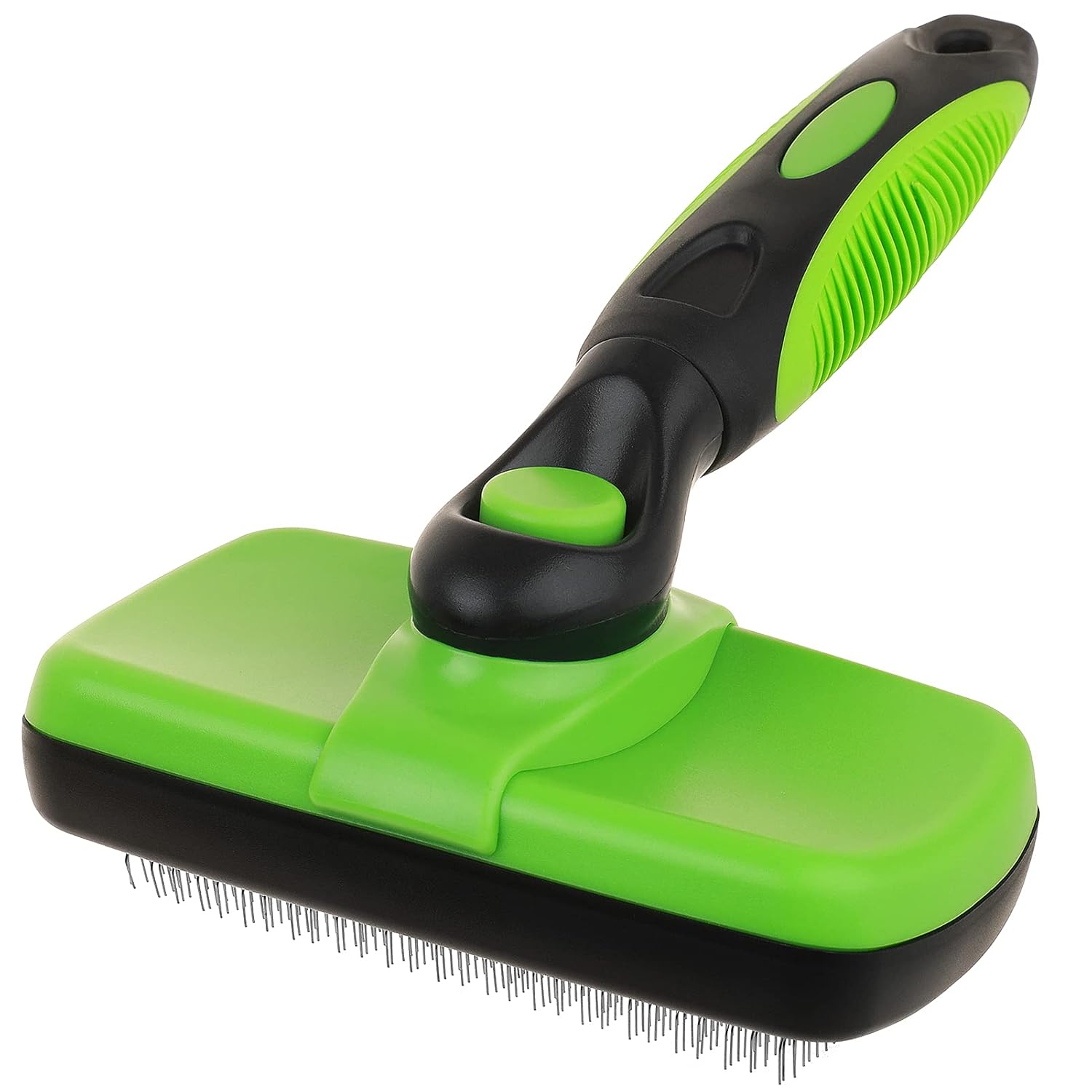 Smartlife Pet Grooming Brush Self Cleaning Slicker Brushes for Dogs and Cats Long