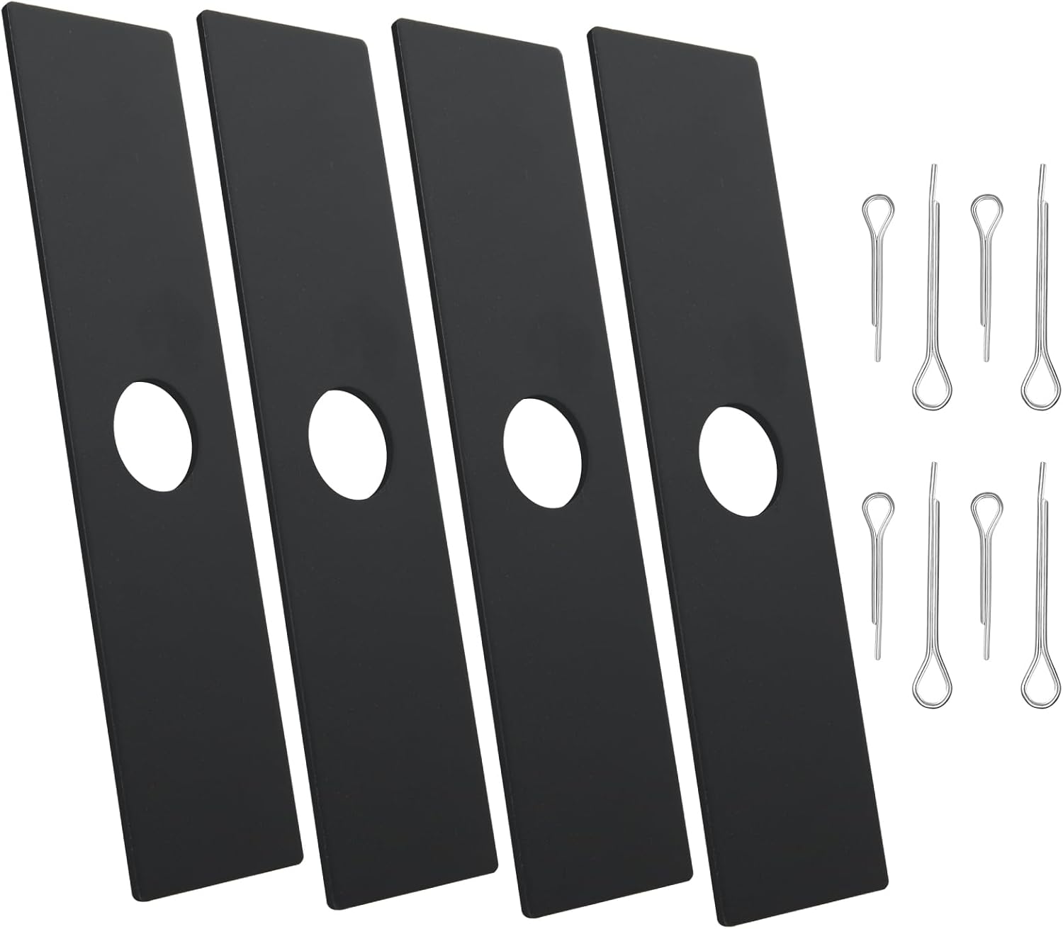 10" x 2" Edger Blade with 1/2" Center Hole, Compatible with M clane, P ower Trim, T ru-Cut, T anaka Edger, Replaces 2059, 375-352, 40-503, 40-409, 0.12'' Thick, Heat treated Edger Blade, 10 Pack