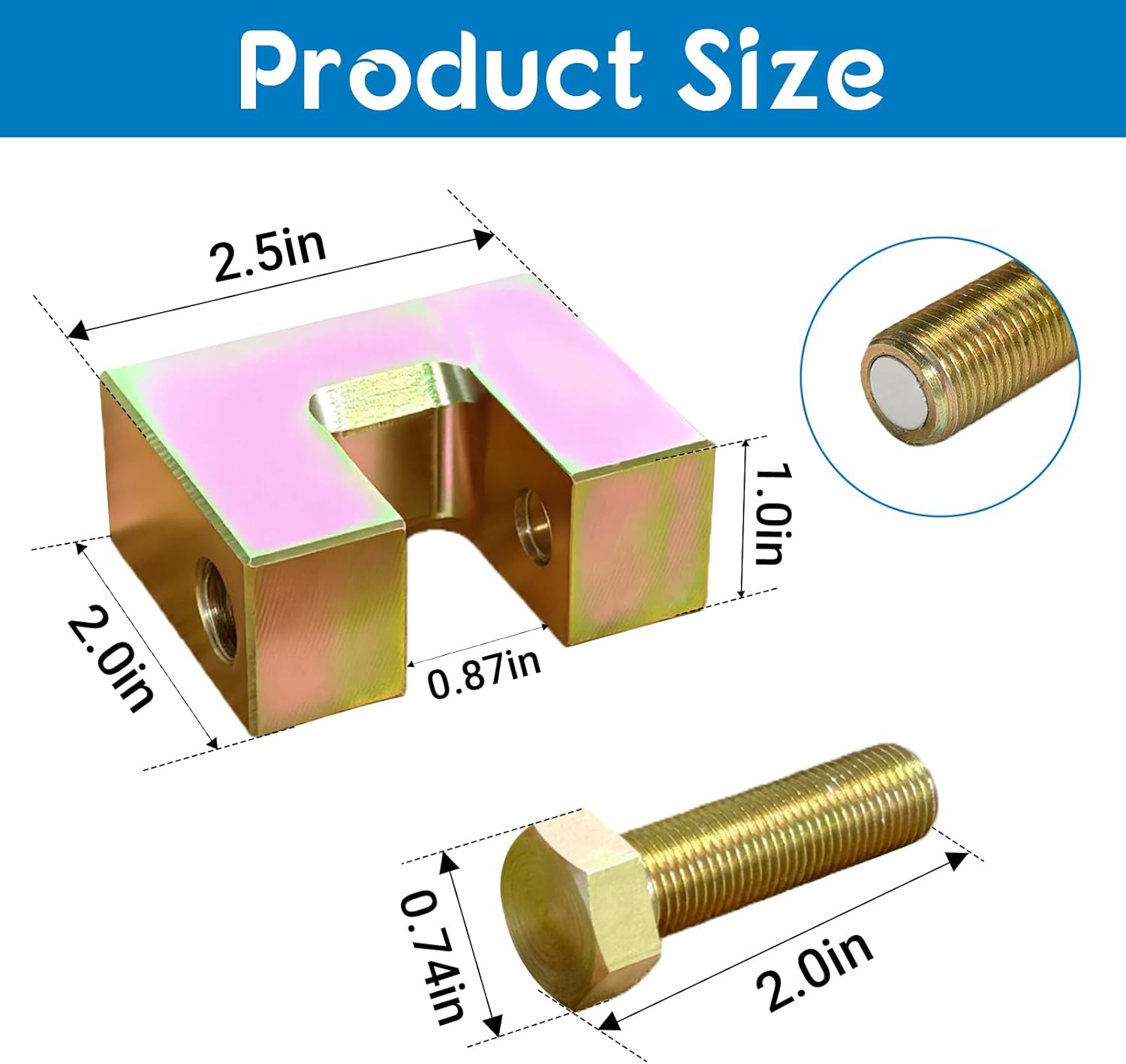 Self-Piercing Rivet Insert Tool 21960 Compatible with 3/4" or 1/2" Impact Wrenches and 19mm Sockets
