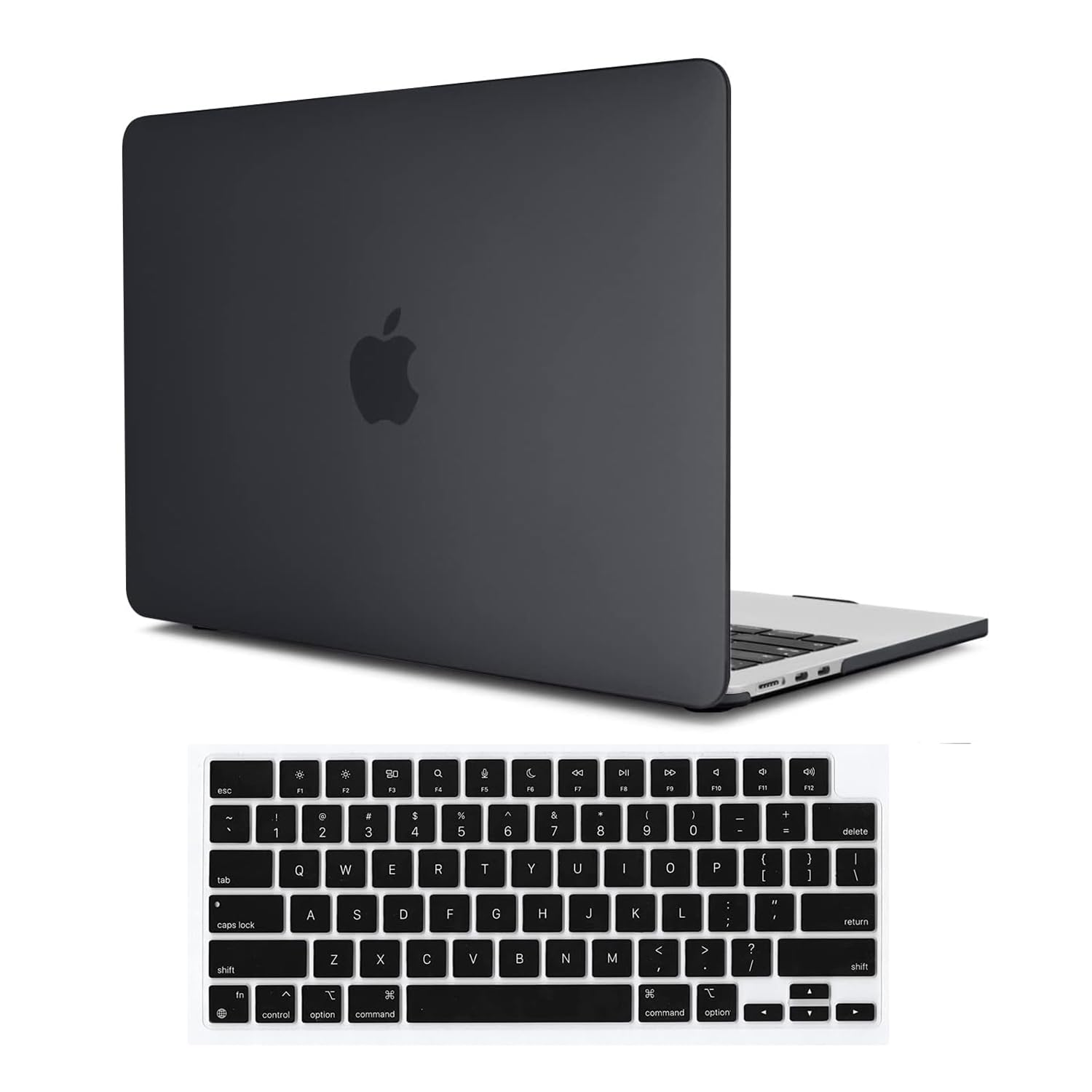 CASOSHIELD Cover Compatible with MacBook Air 13.6 inch Case 2022 2023 2024 Release M3 A3113 M2 A2681 with Touch ID, Plastic Hard Shell Case, Matte Black (B0BBTMW35K) Amazon Price History, Amazon Price Tracker