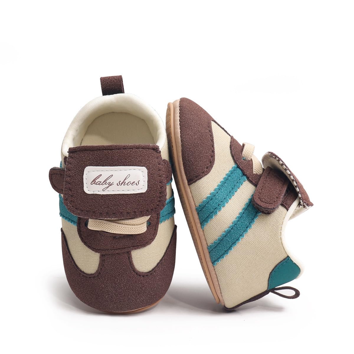 Baby Boys Girls Oxford Shoes PU Leather Soft Rubber Sole Sneakers Anti-Slip Toddler Ankle Boots Infant Walking Shoes Moccasins