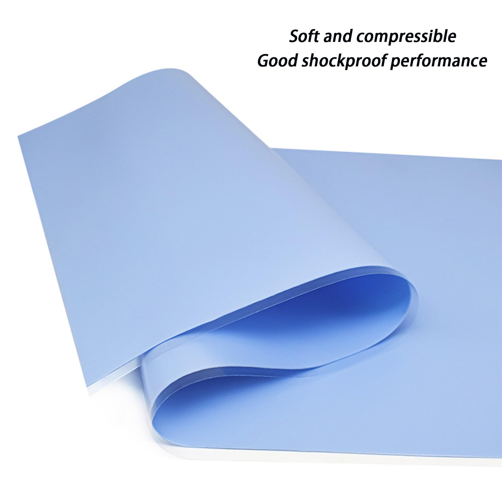 CHAKAE Thermal Pad In Silicone 70x20mm – 0.5mm/1mm, 6W/mK, Non Conduttivo, Per NVMe SSD E Dissipatori