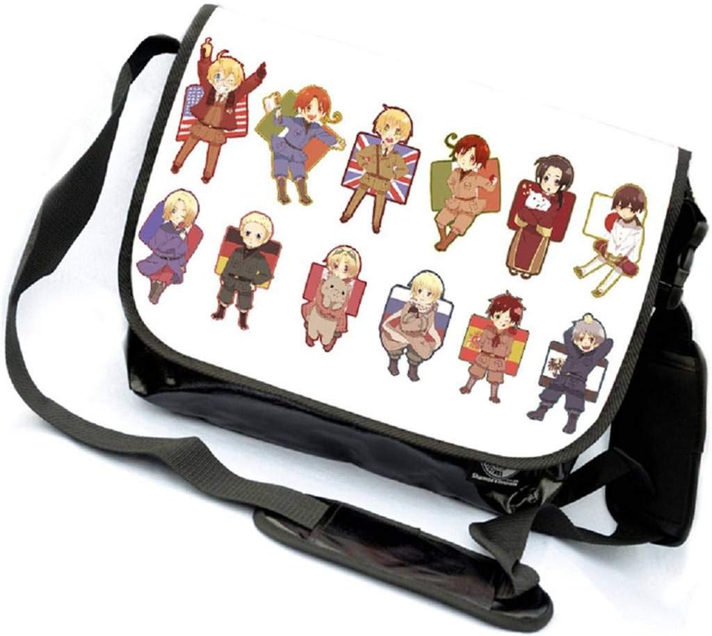 Anime Messenger Bag Handbag Cross-body Tote Bag Shoulder Bag for Hetalia Axis Powers Cosplay