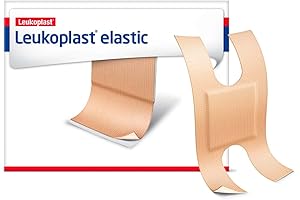 Leukoplast Elastic Fabric Adhesive Latex Free Bandages Knuckle 1.5" x 3" (100 in Box)