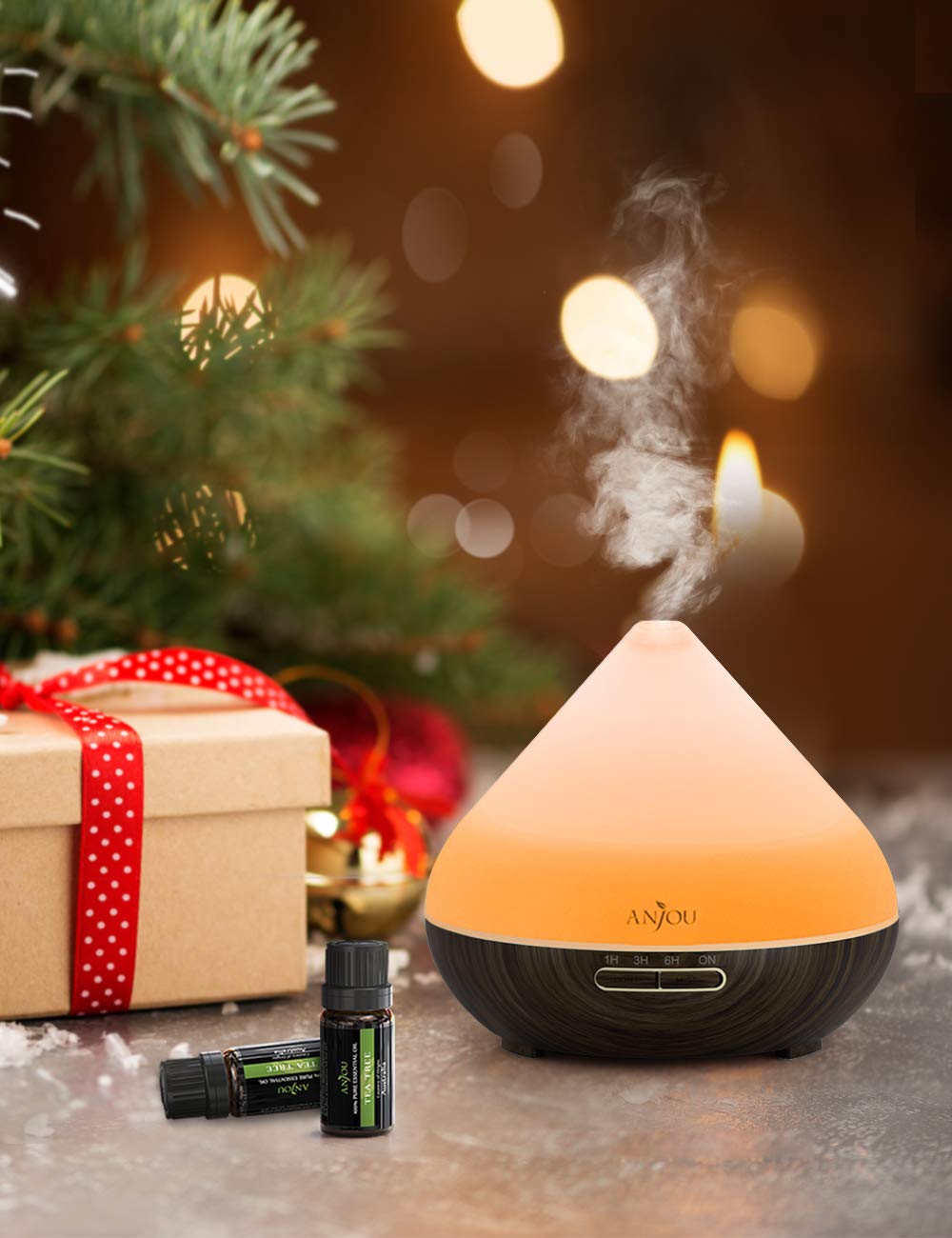 Anjou Essential Oils Diffuser, 300ml Aromatherapy Diffusers Ultrasonic
