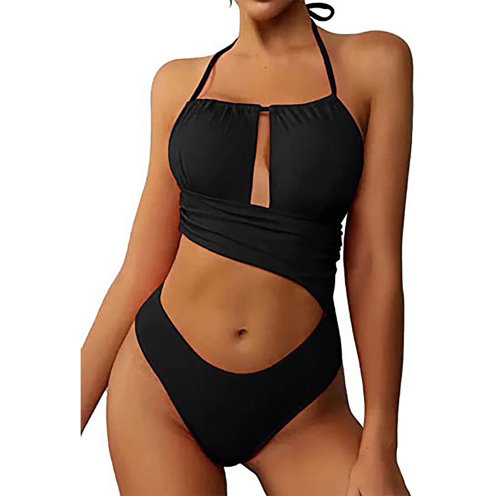 Tankini Swimsuits for Women Two Piece High Waisted Bathing Suit Plus Size Tummy Control Swimsuit Sexy Swimwear