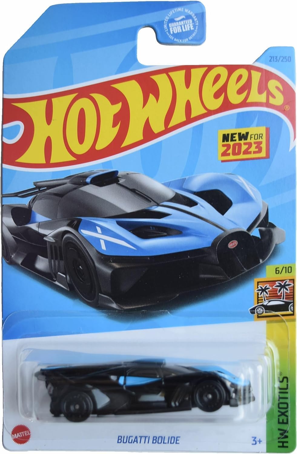 Bugatti Bolide, HW Exotics 6/10 [Black/Blue] 213/250
