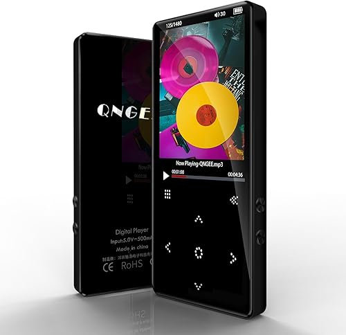 Reproductor de MP3 con pantalla a color TFT de 2.8 pulgadas, reproductor de música con soporte Bluetooth FM Radio Video ebook incorporado 32 gb