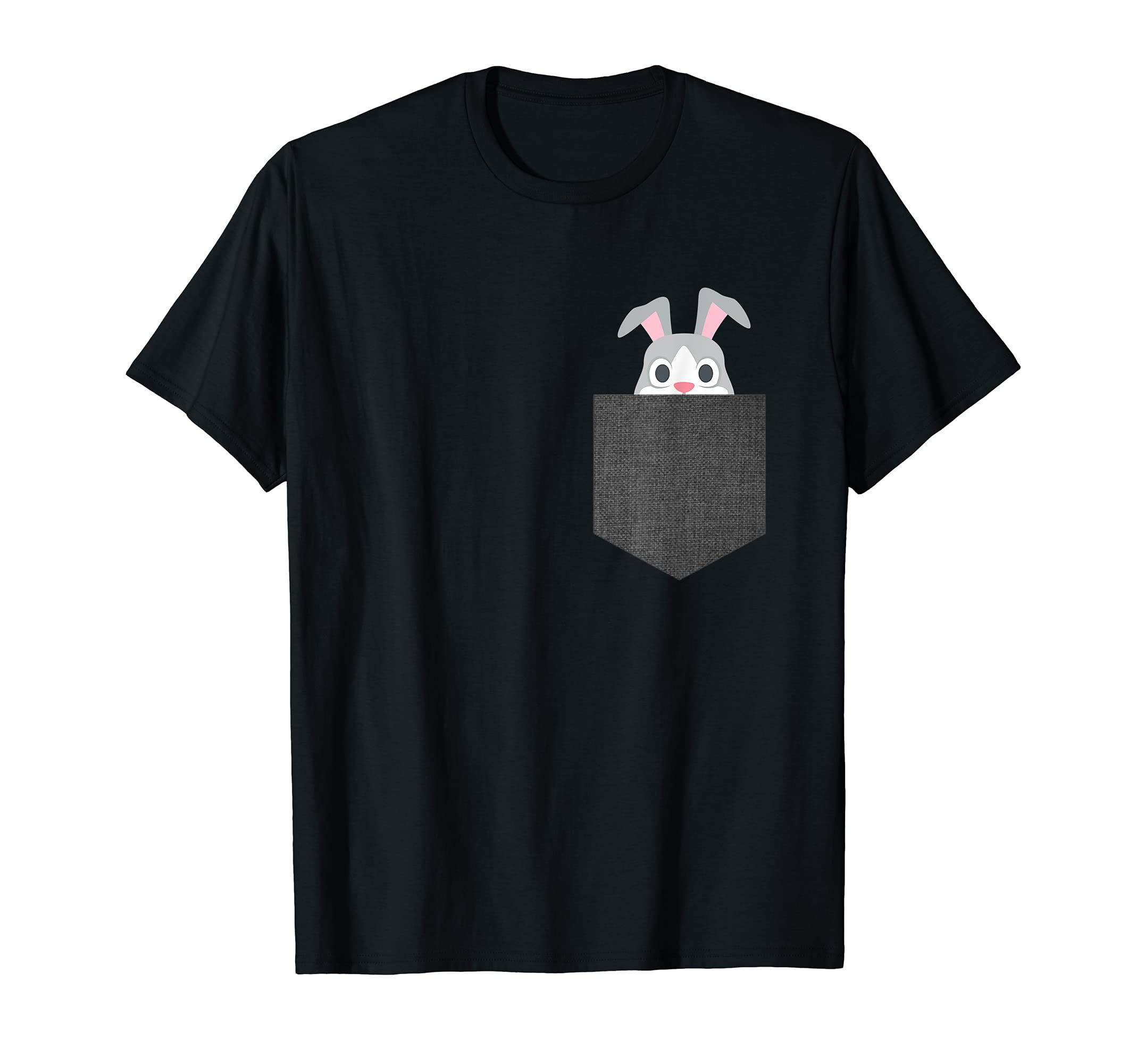 Bunny / Rabbit Pocket Patch Easter Bunny T-Shirt