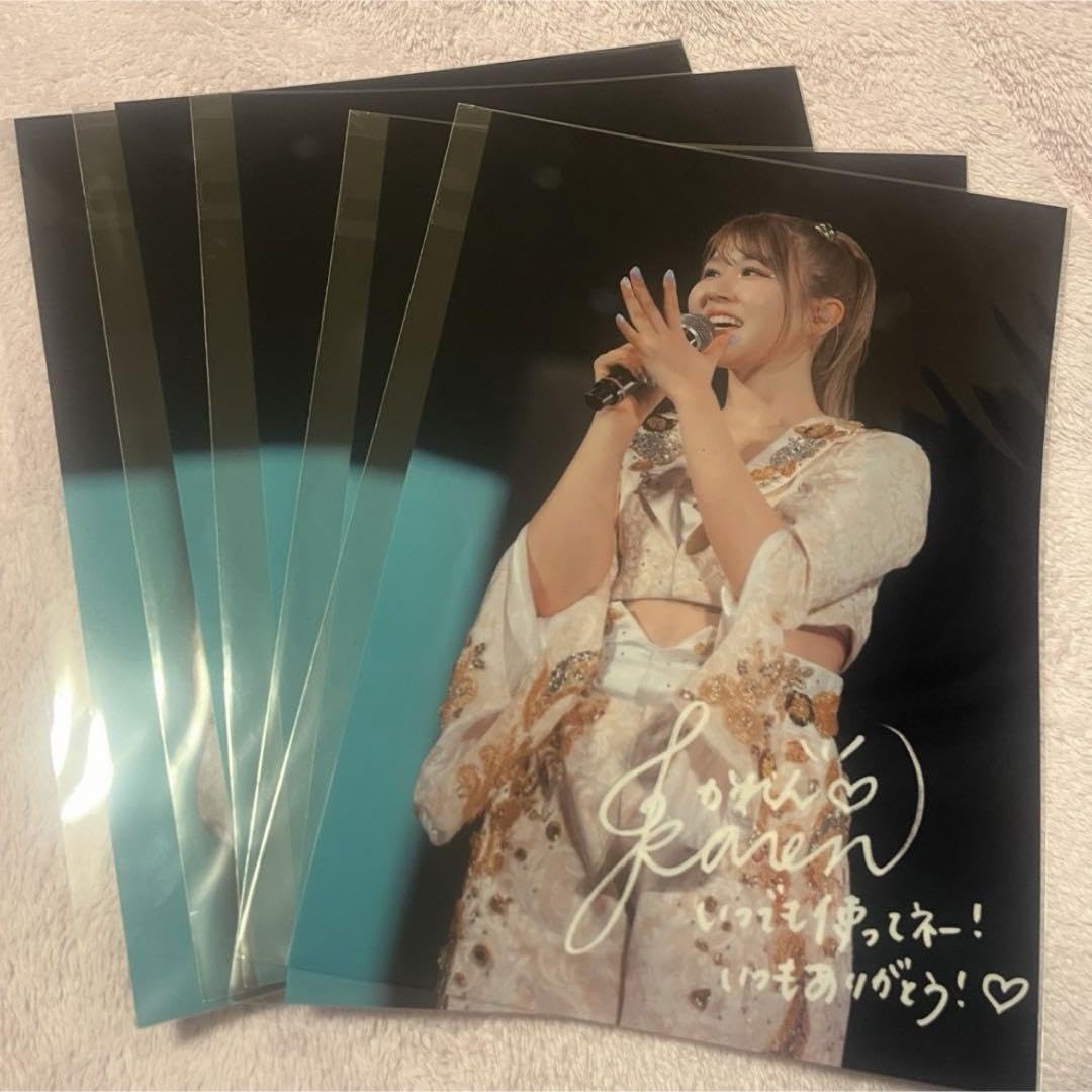 リトグリ ラッフルくじ A賞ポスター　かれん Amazon.co.jp: リトグリ ラッフル クリアポスター かれん