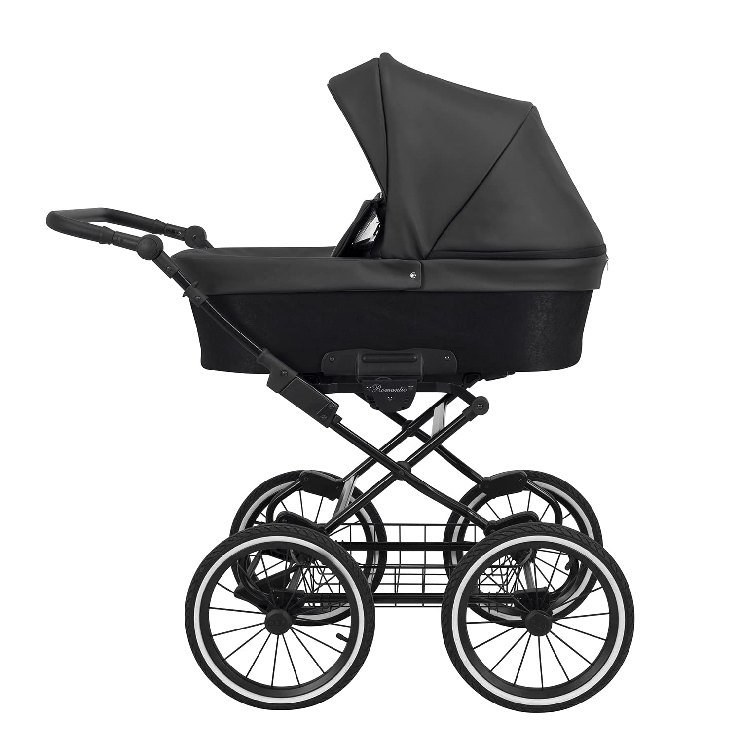 Poussette landau bébé 1 en 1 nacelle bébé Kunert ROMANTIC retro pousette