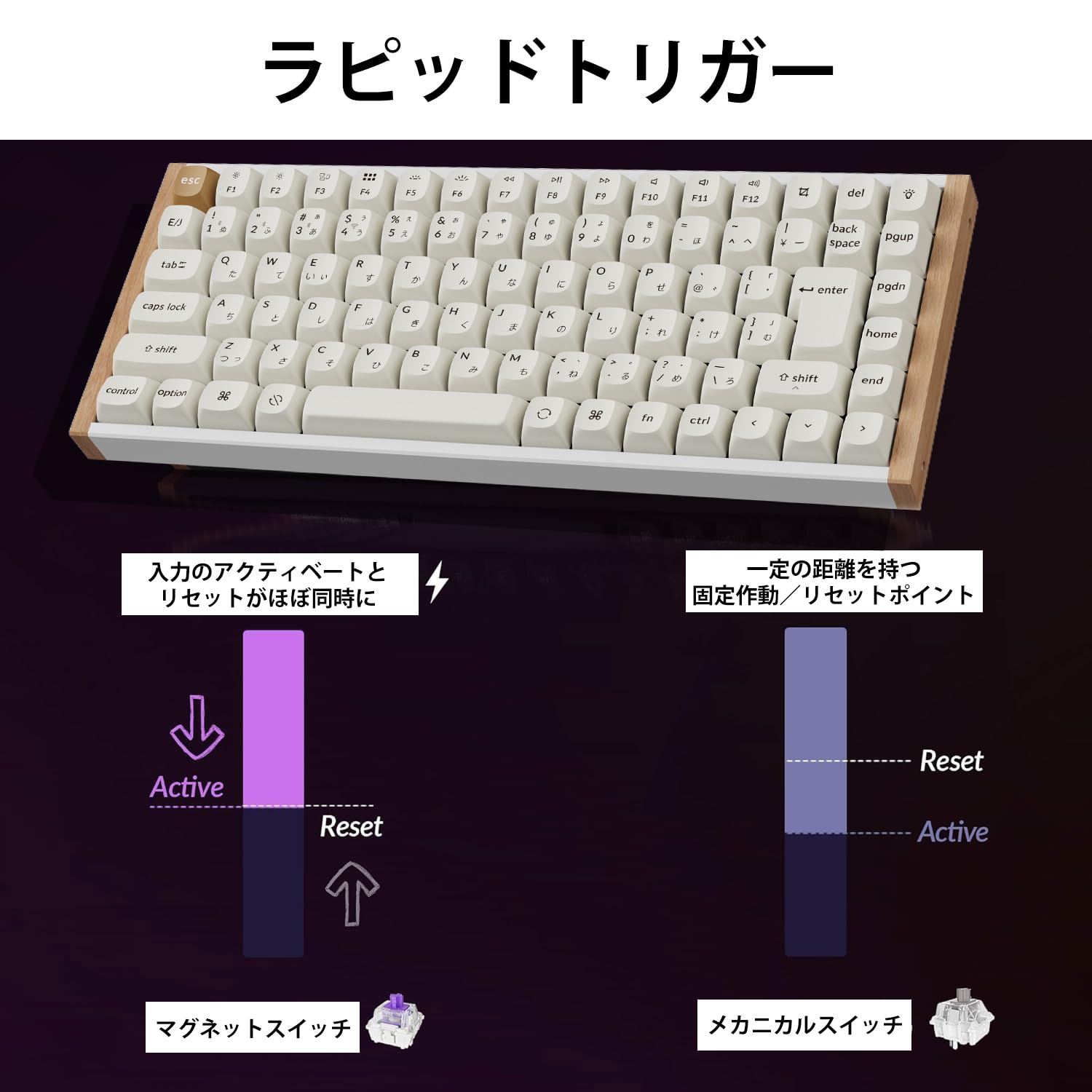 Amazon | 【国内正規品】Keychron K2 HE ラピッドトリガー