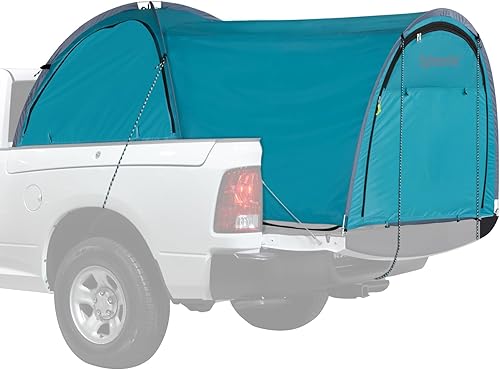 EighteenTek Camión Tienda Campo Camper Camper Shell Pop Up Instalación Automática Impermeable PU2000mm Doble Capa Rainfly Ajustable 5 5.5 6 6.5 8