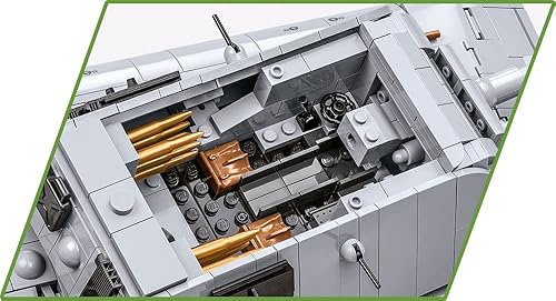 Miniatura 7 de COBI Colección Histórica: Tanque Panzerkampfwagen E-100 de la Segunda Guerra Mundial