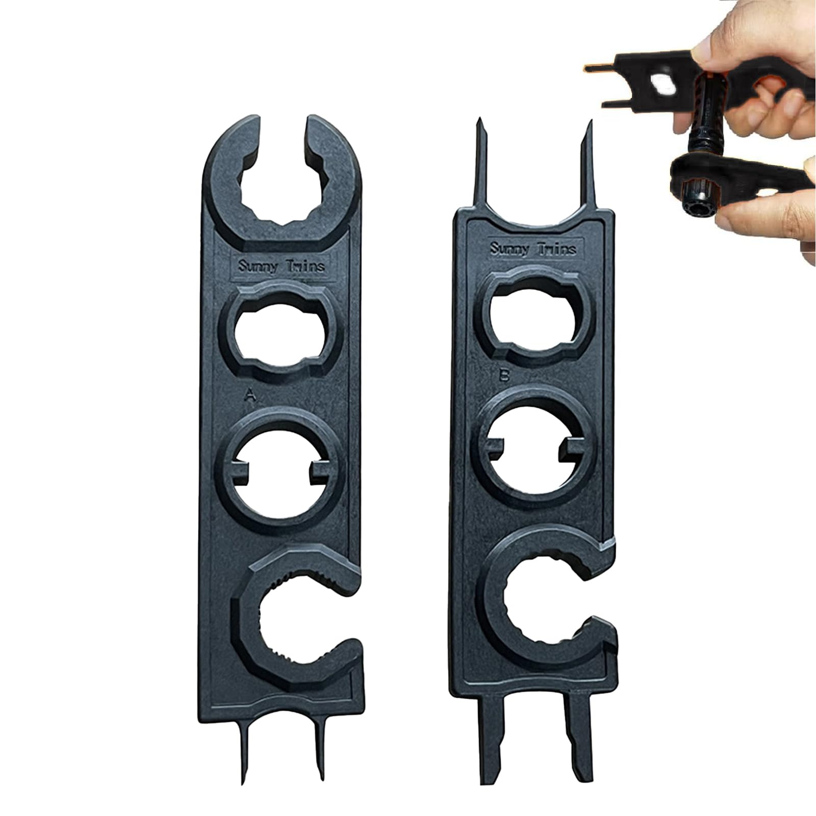 Chiavi Per Connettori Solari MC4 - Set Di 2 Pezzi In Plastica Rinforzata - Foto 13