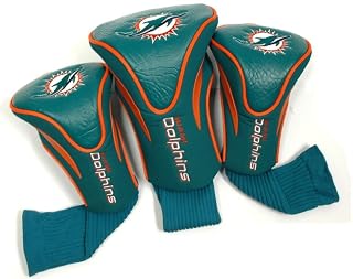 NFL Miami Dolphins 3 Pack Contour Fit Headcover