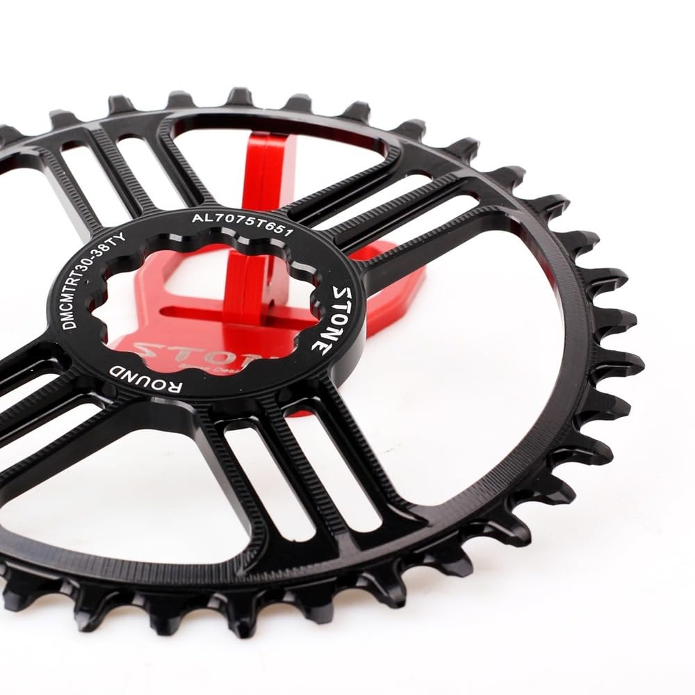 Platos para Bicicletas Plato 30mm Eje Redondo 30T 32T 34 36 38T Rueda Dentada Placa de Dientes Bicicleta